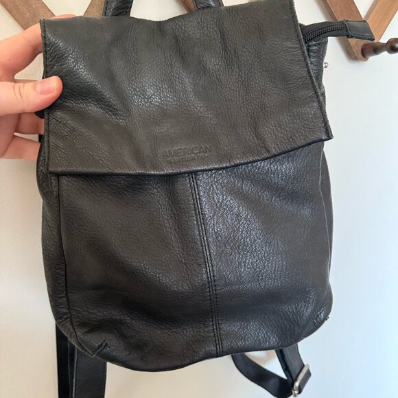 American Leather Co. Leather Backpack - Picture 1 of 6